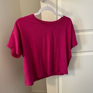 Lululemon Cates Tee Ripened Raspberry Size 10